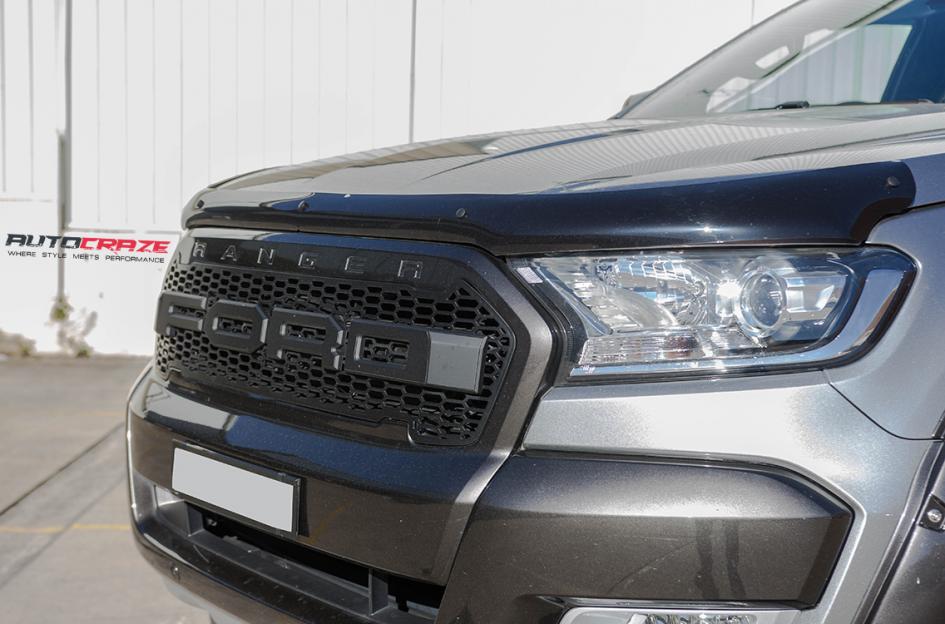 FORD RANGER ASSAULT GLOSS BLACK MILLED ACCENTS